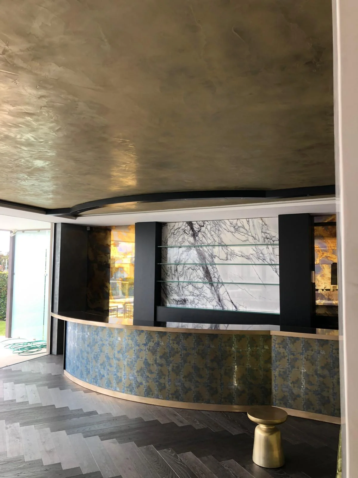 Liquid Metal Commercial Ceiling
